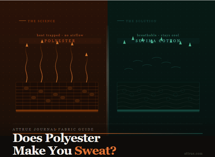 Does Polyester Make You Sweat? - ATTRUE