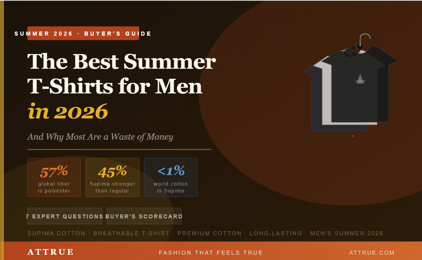 The Best Summer T-Shirts for Men in 2026 - ATTRUE