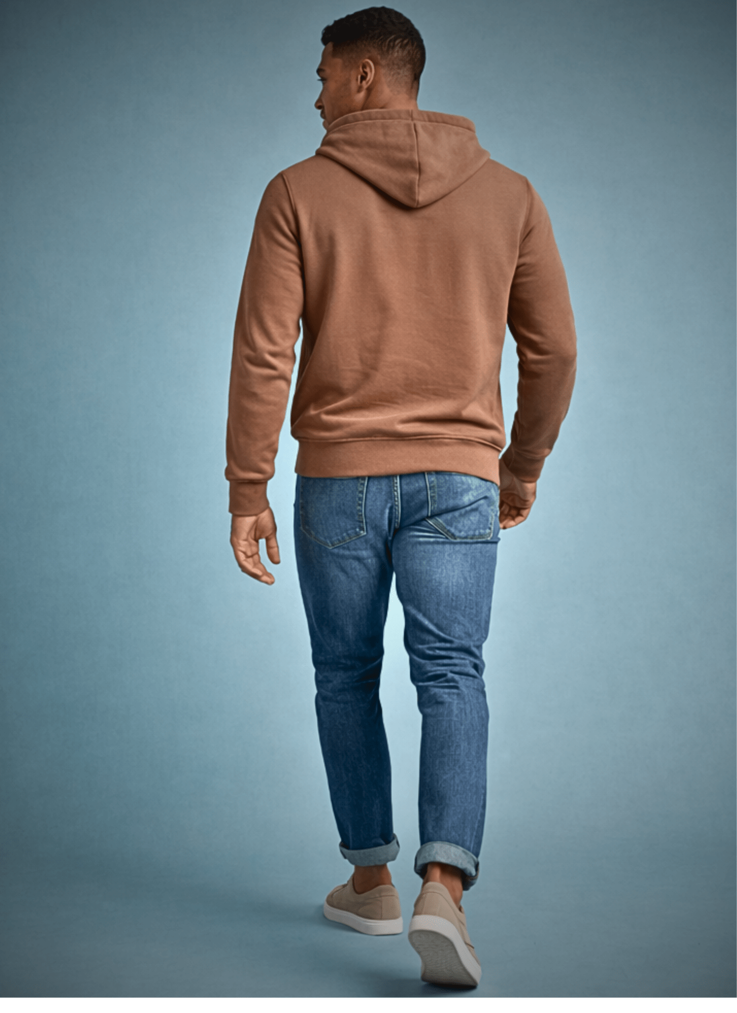 Soft Supima Cotton Mocha Brown Hoodie Regular Fit | ATTRUE - ATTRUEHoodie